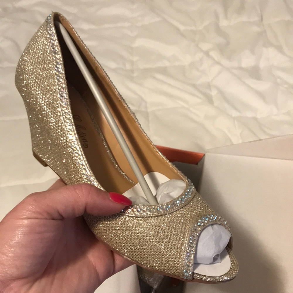 De Blossom Sparkle Wedges